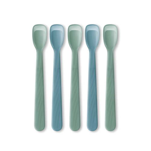 NUK First Choice Rest Easy Baby Spoons, 5-Pack
