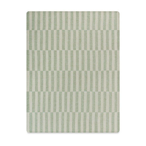 babyletto Moss Stripe Muslin All-Stages Midi Crib Sheet | Wayfair