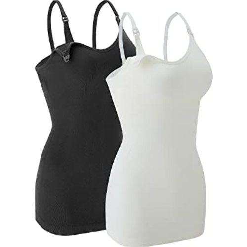 Nursing Tank Tops for Breastfeeding - xl