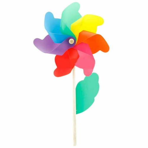 Wovilon Team Rainbow Windmill Windmill As A Gift For Children To Play Or As A Delicate