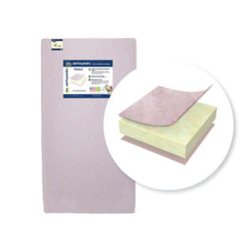 Sertapedic® Petals Crib and Toddler Mattress - Delta Children