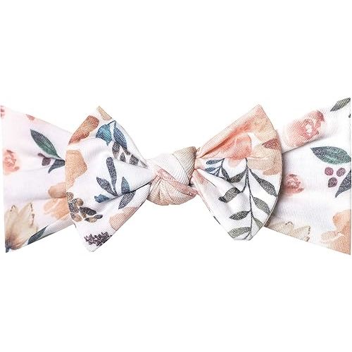 Copper Pearl Baby Bows: Stylish Headbands for Baby Girls, Premium Soft and Stretchy Baby Headbands, Perfect for Newborns, Trendy Designs - Autumn