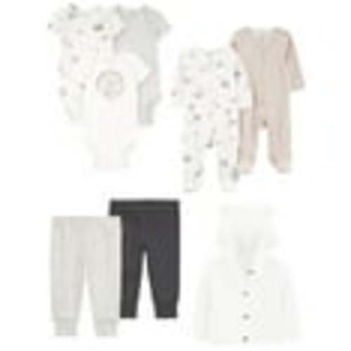 Carter's Child of Mine Baby Unisex Outfit Set, 8-Piece
