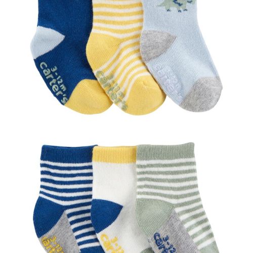 Multi Baby 6-Pack Socks | Carter’s Oshkosh Canada