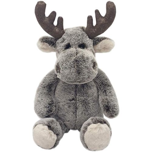 Mon Ami Marley The Moose Stuffed Animal – 12”, Cuddly & Soft Wild Moose Plush Toy for Kids, Realistic Stuffed Animal Gifts for Kids
