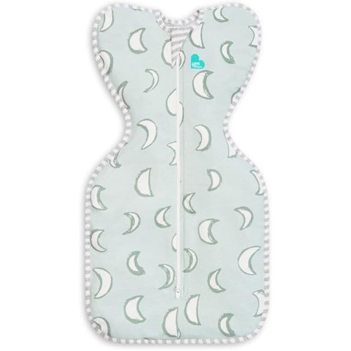 Love to Dream Swaddle UP, Baby Sleep Sack, Self-Soothing Swaddles for Newborns, Get Longer Sleep, Snug Fit Helps Calm Startle Reflex, New Born Essentials for Baby, 1.0 TOG, 13-19 lbs, Eclipse Olive