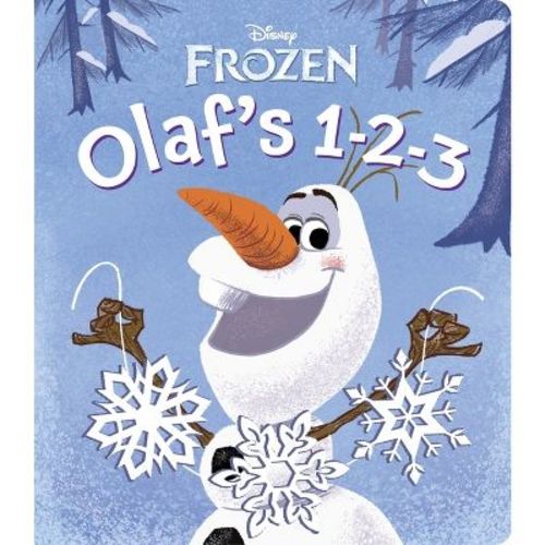 Olaf's 1-2-3 (disney Frozen) (illustrator) (board Book) By Olga Mosqueda Rh Disney