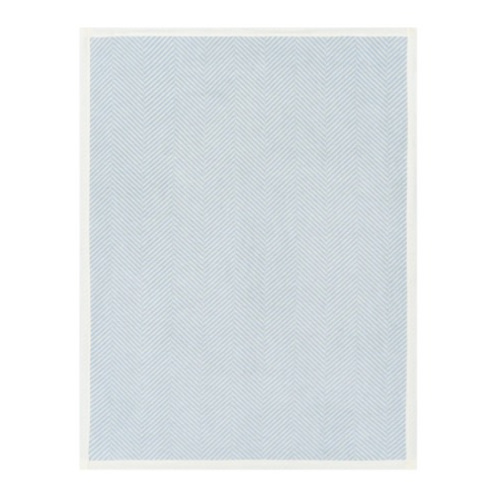 Chappy Wrap Harborview Herringbone Sky Mini Blanket