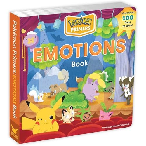 Pokémon Primers: Emotions Book Board book – Lift the flap, November 22, 2022