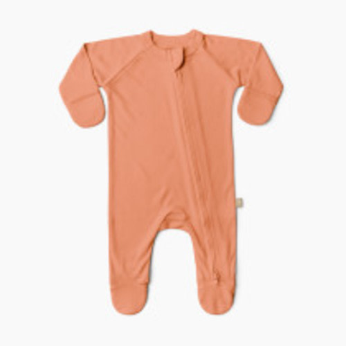 Goumi Kids x Babylist Bamboo & Organic Cotton Footie - Nectar, 0-3M