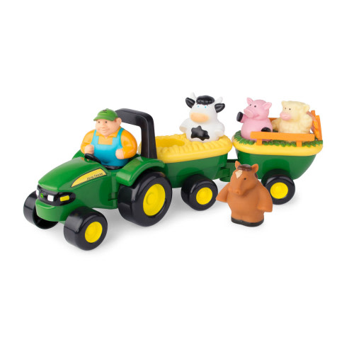 John Deere Animal Sounds Hayride - Preschool Farm Toys