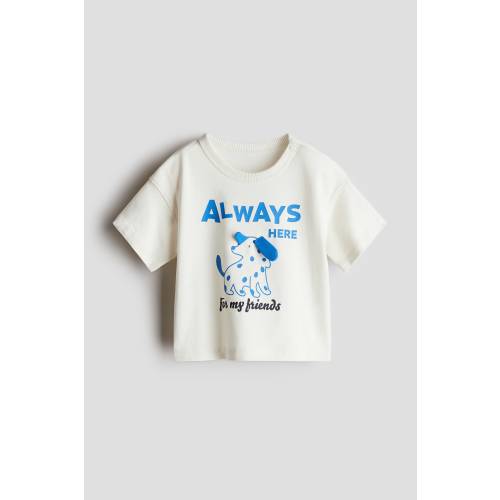 PRINTED COTTON T-SHIRT