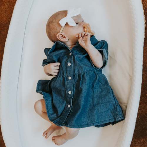 Dark Denim Pearl Snap Dress (Infant-Adult) – Cowkid Clothing Company