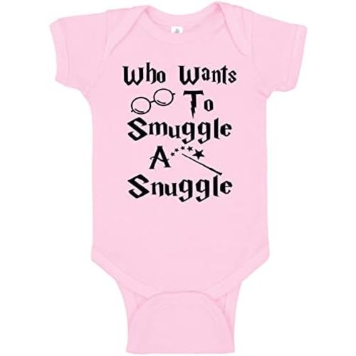 Reaxion Cute Handmade Who Wants To Snuggle - Funny Baby Boy Girl Clothes