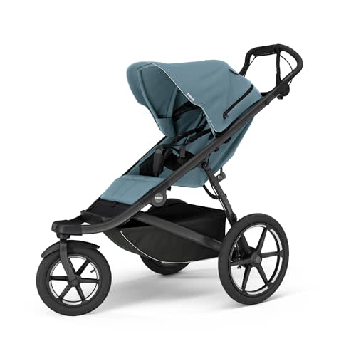 Thule Urban Glide 3 Single Child All-Terrain Stroller, Full-Suspension System, Air-Filled Tires, Upright seat with Adjustable Recline and Built-in legrest
