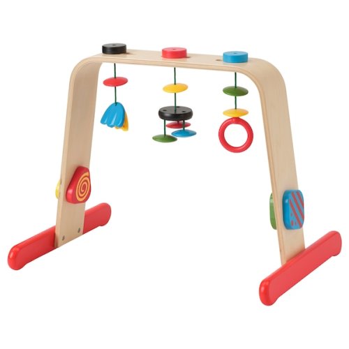Ikea Baby Gym - birch/multicolor