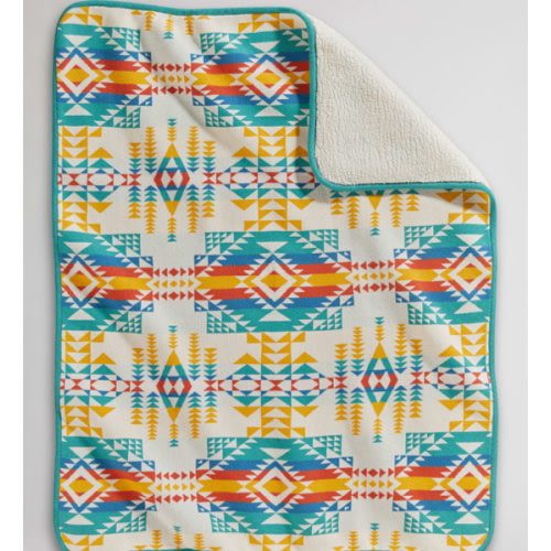 PILOT ROCK SHERPA STROLLER BLANKET