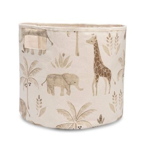 Crane Baby Canvas Storage Bin - Kendi Safari