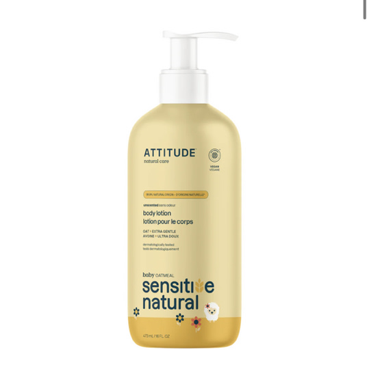 Body lotion for baby sensitive skin I ATTITUDE