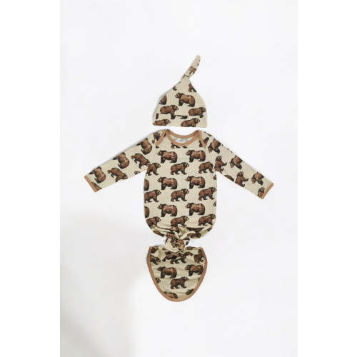 Grizzly Sleep Gown Set