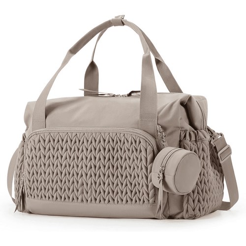 Diaper Bag Tote, Large Capacity Travel , Hospital Bag for Labor Delivery, with Pacifier Case&Changing Pad
