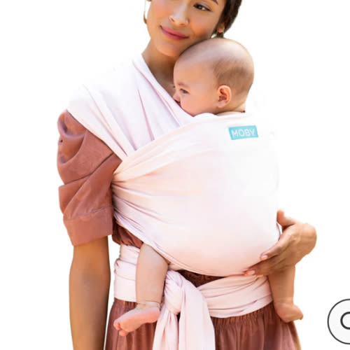 Classic Wrap Baby Carrier - Rose Quartz