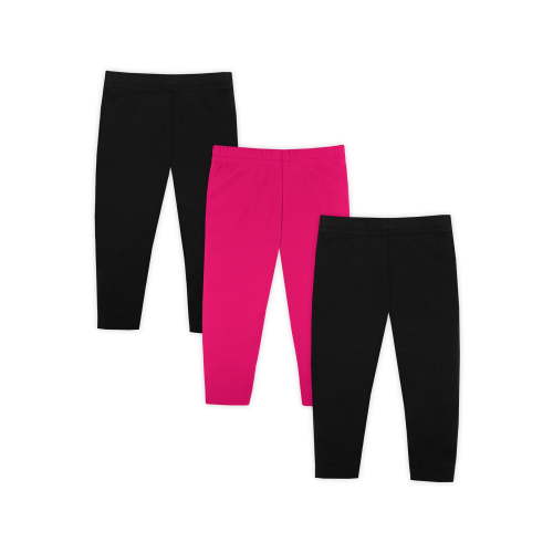 Little Star Baby & Toddler Girl 3Pk Leggings, Size Newborn-5T