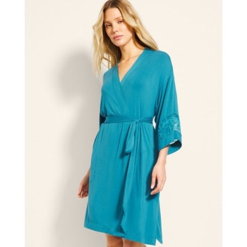 Soma Cool Nights Robe With Lace