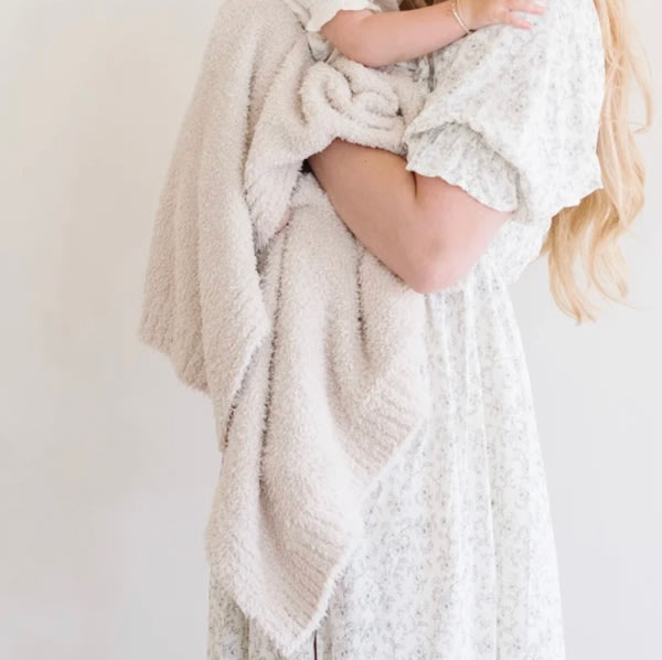 Saranoni Bamboni Receiving blanket - buttermilk