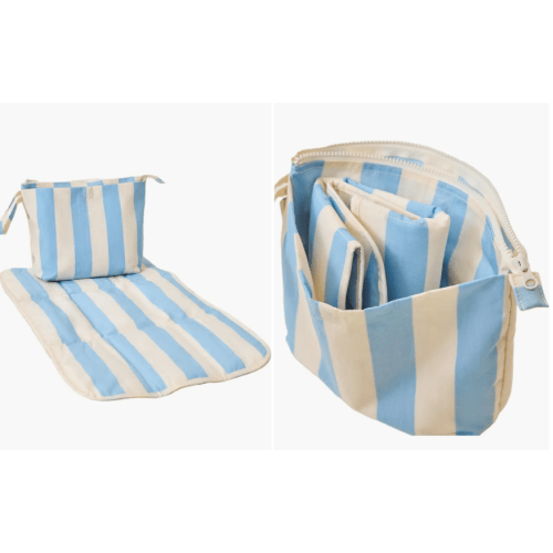 Storq Quick Change Kit Bag l Nylon l Blue Wide Stripe