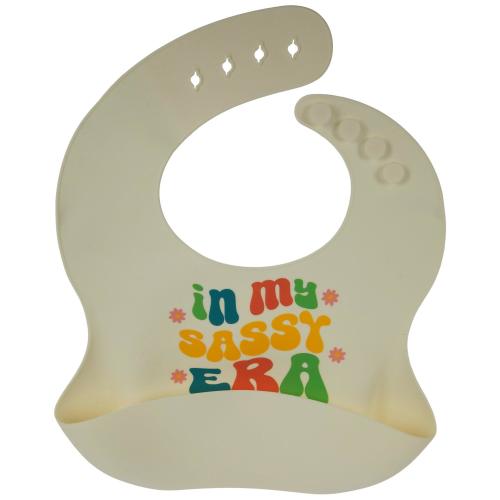 Sassy Era Silicone Bib