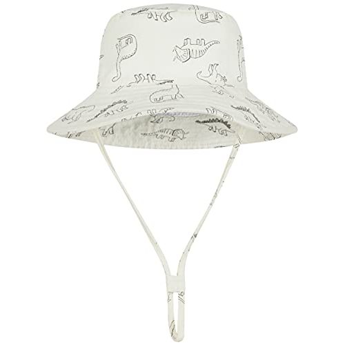 Baby Sun Hat UPF 50+ Sun Protective Toddler Bucket Hat Summer Kids Beach Hats Wide Brim Outdoor Play Hat for Boys Girls