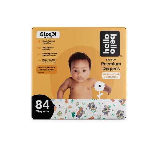 Hello Bello Diapers, Size Newborn, 84 Count (Select for More Options)
