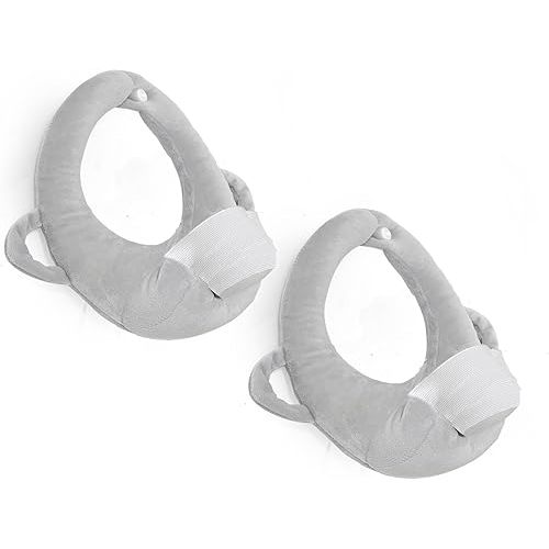 2 Pack Baby Pillow,Breastfeeding Pillow,Nursing Cushion for Bottle Feeding Comfort,Arm & Wrist Relief Pillow for Infant Care(Gray)