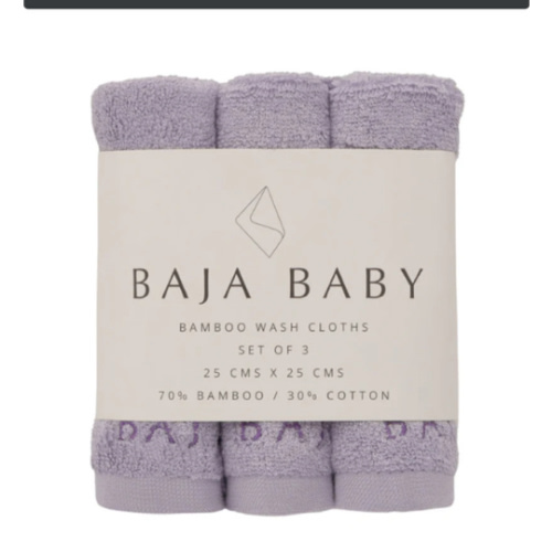 Wash Cloths - 3 Pack | Snuggle Bugz | Canada's Baby Store