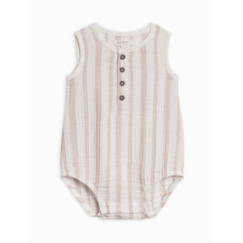 Bowie Muslin Bubble Romper