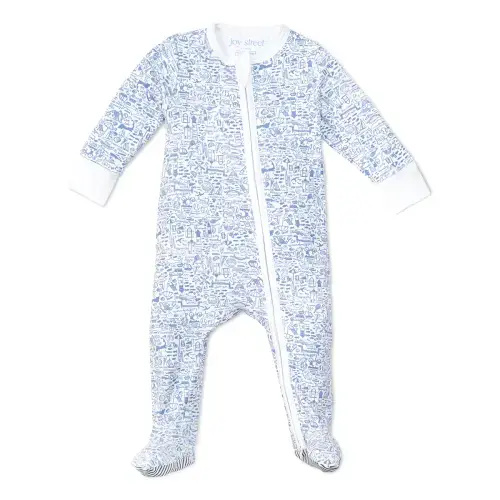 Cape Cod Zip Baby Onesie | Joy Street Kids