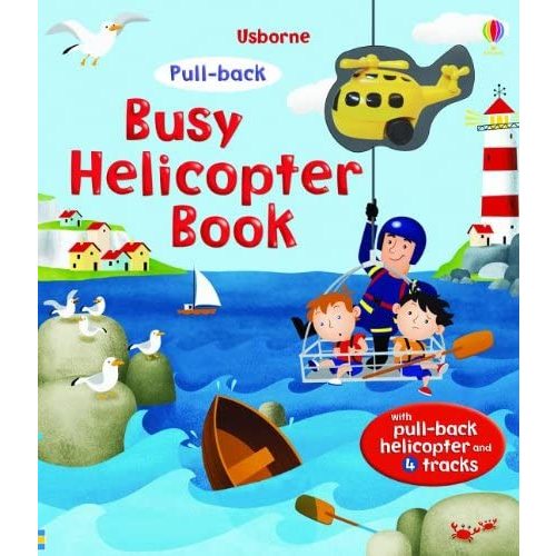 Busy Helicopter Book (Pull-back)