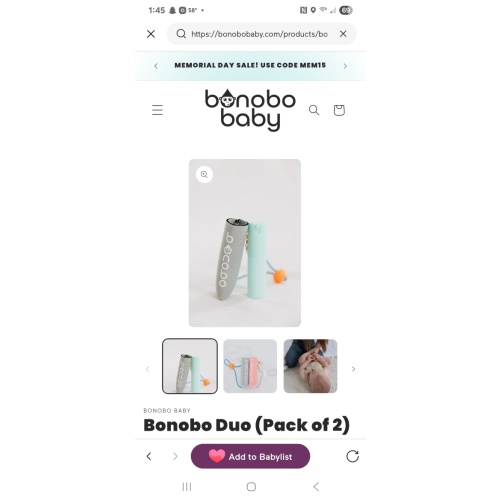 Bonobo Duo (Pack of 2) – Bonobo Baby