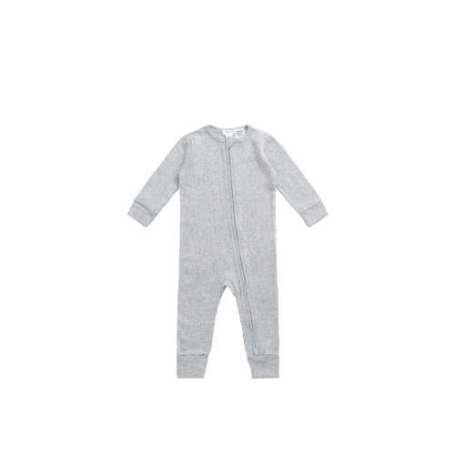 Organic Cotton Modal Frankie Onepiece - Light Grey Marle – Jamie Kay USA