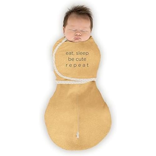 SwaddleDesigns 6-Way Omni Swaddle Sack, Arms Up Swaddle for Newborn, More Options to Calm Startle Reflex, Improves Sleep, Easy Transition Baby Sleep Sack