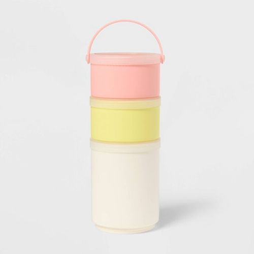 52oz Round Stackable Container Pink - Sun Squad™