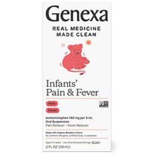 Genexa Infants' Acetaminophen Oral Suspension Blueberry