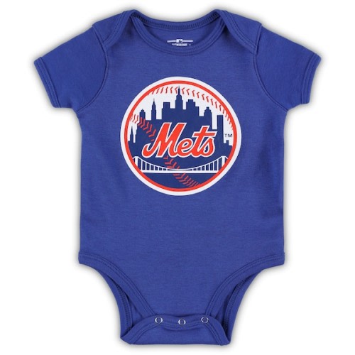 New York Mets Outerstuff Newborn & Infant Primary Team Logo Bodysuit - Royal