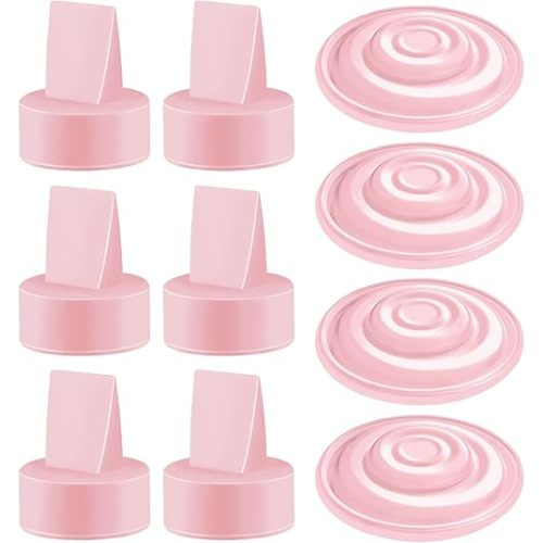 Maymom Pump Parts Compatible with Spectra S1 Spectra S2 Spectra Incl Duckbill Valve Replace Spectra Duckbill Valve Spectra S2 Replacement Parts Not Original Spectra Replacement Pump Parts