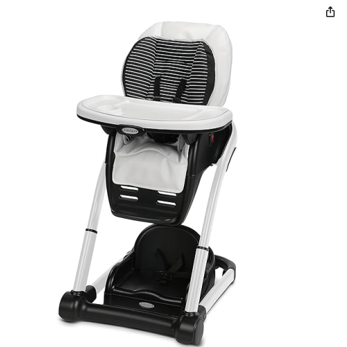 Graco Blossom 6 in 1 Convertible High Chair, Studio, 22.5x41x29 Inch (Pack of 1)