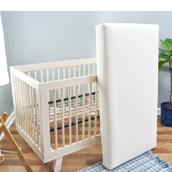 Breathable Organic 2-Stage Baby Crib Mattress