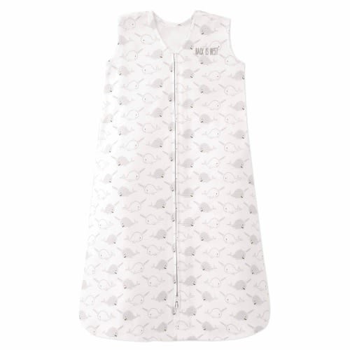 Happy Narwhals Cotton Wearable Baby Blanket | HALO