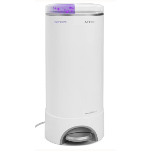 UV Sterilizing Diaper Pail | Baby Diapering & Nursery Essentials | Munchkin