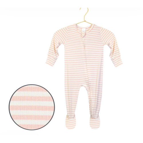 Harper Ribbed Zipper Footies – Lou Lou & Company